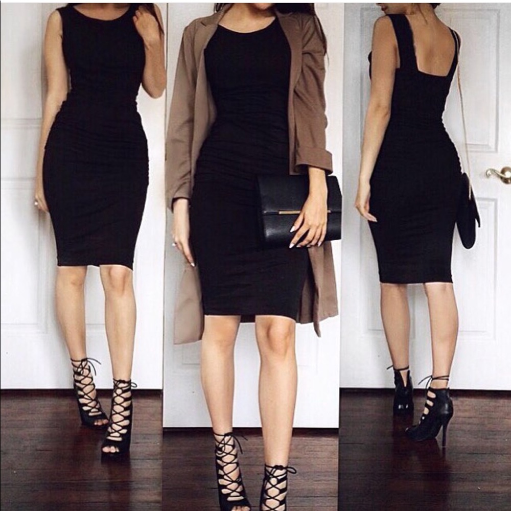 Classy black dress